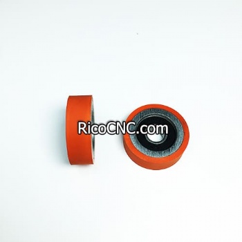 37x10x12mm Rubber Wheel for trimming units Filato, Nanxing Edgebanding Machine