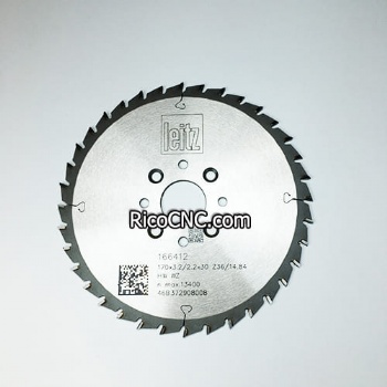 170x3.2/2.2x30 Z36 End Trim Circular Saw Blade For Edgebanding Machines