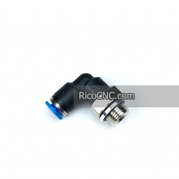 HOMAG 4011011353 4-011-01-1353 Push-in L-fitting Connector