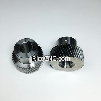 High Precision Stainless Steel Helical Gear Wheels For CNC Machines