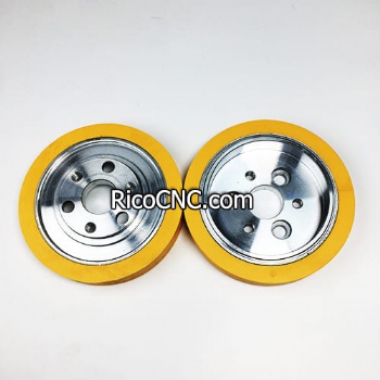 Replacement Rubber Feed Wheels 140x30x25mm For Spindle Moulder