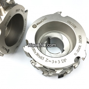 Pre milling cutter 100x30x65 Z3+3 PCD Diamond mill for VTM Edgebander