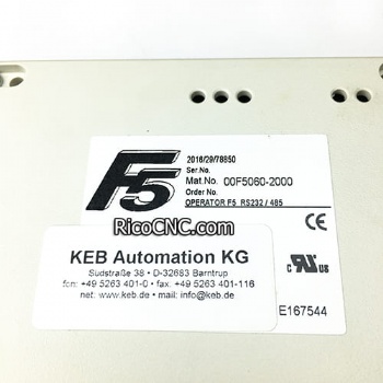 KEB 00F5060-2000 COMBIVERT F5 Operator Keypad