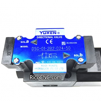 Válvula de control direccional Yuken DSG-01-2B2-D24-50