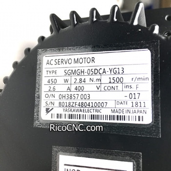 SGMGH-05DCA-YG13 Biesse Rover 2201A0394 AC Servo Motor