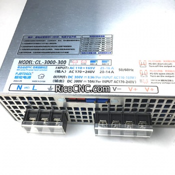 CL-3000-300 Fuente de alimentación PFC de 3 kW y 300 V CC