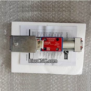 MOOG D633-313B R16KO1M0NSM2 Servoválvula de control analógico de accionamiento directo