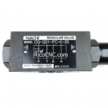 NACHI OG-G01-PC-K-21 Modular Pressure Reducing Valve