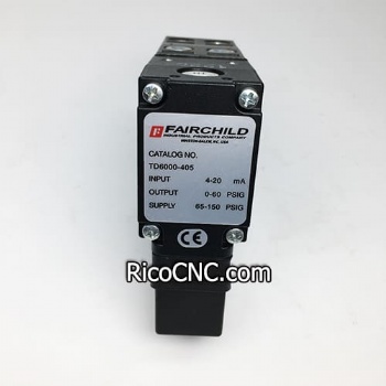 Brand New Original Fairchild TD6000-405 Pneumatic Transducer