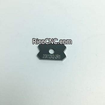 Homag 4014030125 4014030515 R1 Reversible Carbide Blade For Edge Banding