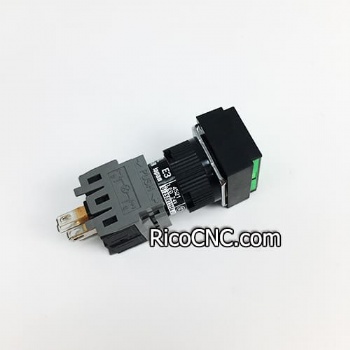 Fuji Electric AH165-TLG11E3 Green Pushbutton Switch