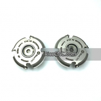 Homag 4014020621 4014020622 Profile Cutterhead 76xHSK25R Z4 R1.5 for HOMAG