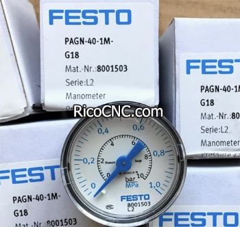 IMA 10500663 FESTO 187078 MA-40-6-R1/4-EN Pressure Gauge