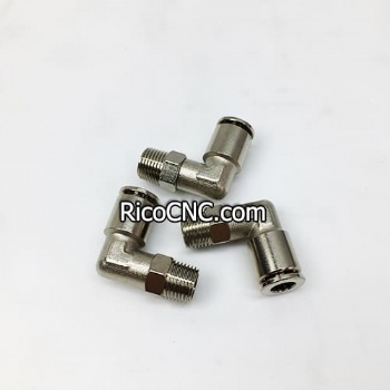 Homag 4-011-01-0989 4011010989 D=6 G1/8 Conector angular roscado