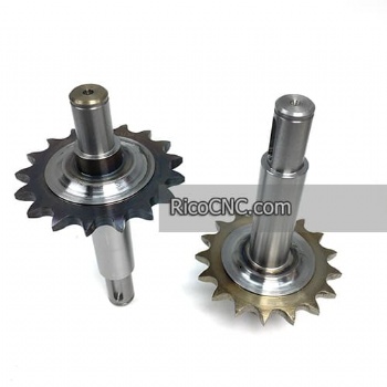 HOMAG 2-009-03-3130 2009033130 Feed Pressure Wheel Shaft