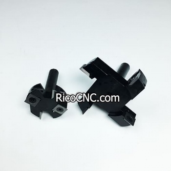 Replaceable Carbide Insert CNC Spoilboard Surfacing Router Bit