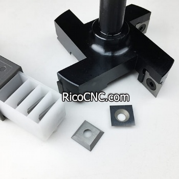 Replaceable Carbide Insert CNC Spoilboard Surfacing Router Bit