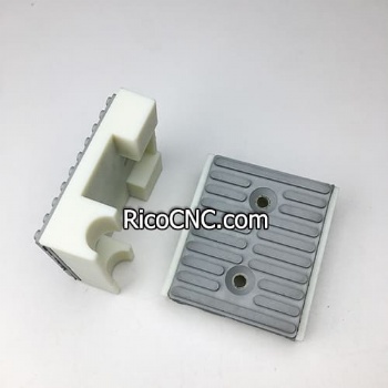 Almohadillas de cadena de 80x73 mm para canteadoras de marca taiwanesa