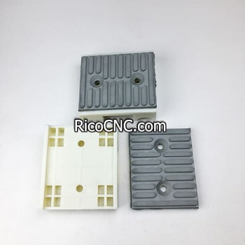Almohadillas de cadena de 80x73 mm para canteadoras de marca taiwanesa