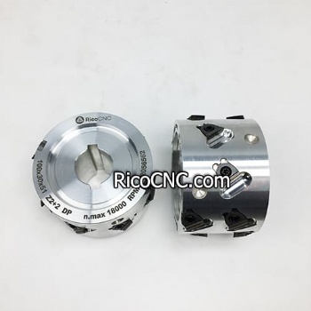 WhisperCut 100x30x51 Z 2+2 PCD Premill Cutters for Edgebanding Machines