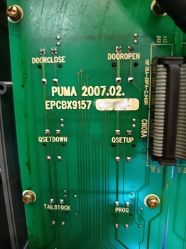 DOOSAN EPCBX9157 PCB ASSY OP MEMBRANE for DN PUMA Machine
