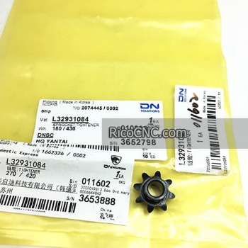 Doosan L32931084 SPROCKET TIGHTENER for DN Machine