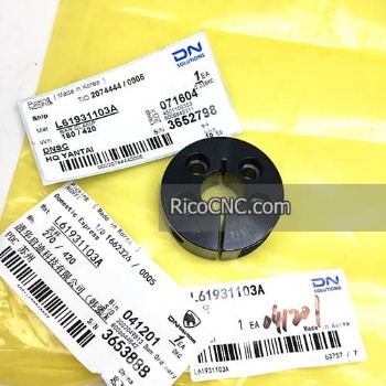 Abrazadera de barra Doosan L61931103A para husillo Doosan Puma