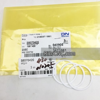DOOSAN S8070420 Back Up Ring for DN Machine